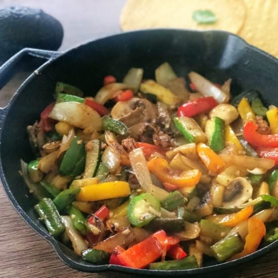 Mexican Sauteed Vegetables