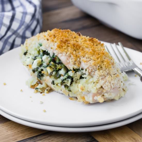 Spinach Stuffed Chicken Breast
