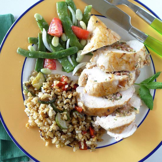 Chicken Breasts Stuffed with Bacon