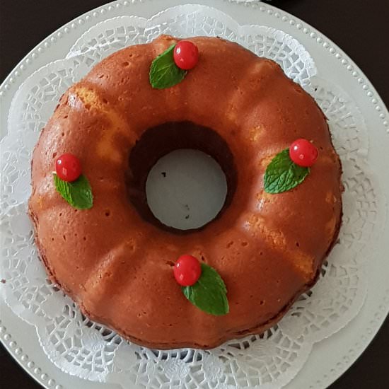 Chocolate Orange Marble Cake