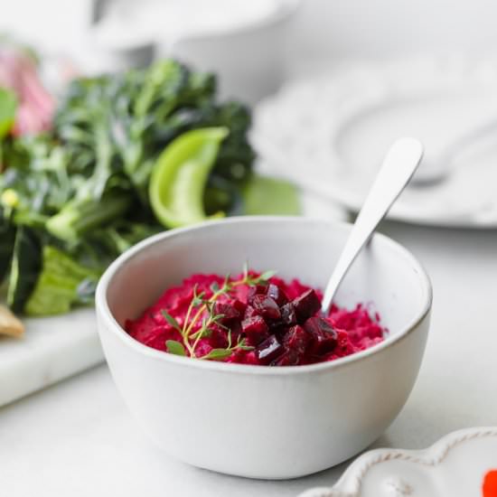 Roasted Beet Hummus