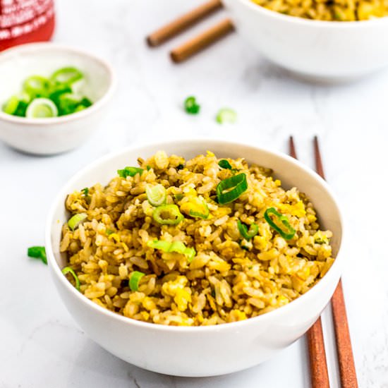 5 Ingredients Egg Fried Rice