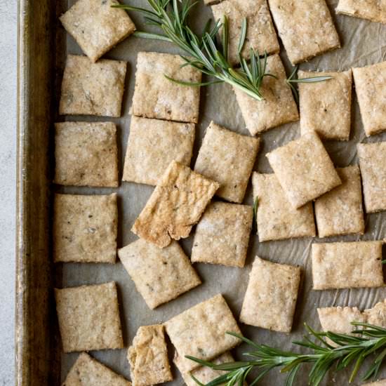 Whole-Wheat Crackers