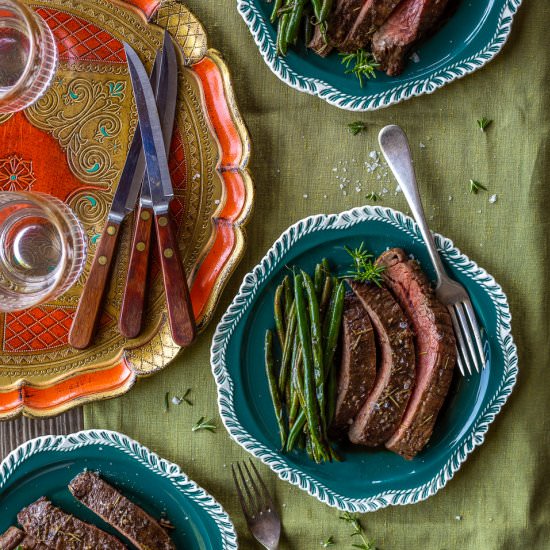 Rosemary Balsamic Steak