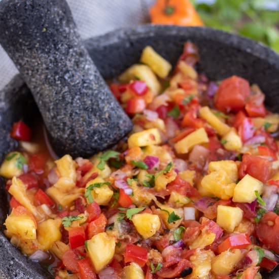 Fresh Pineapple Salsa