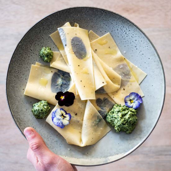Fazzoletti with Pesto