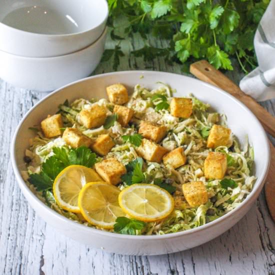 Vegan Caesar Salad
