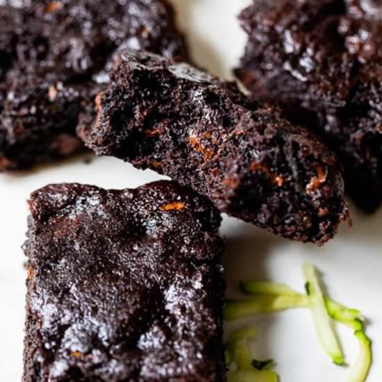 Chocolate Zucchini Brownies
