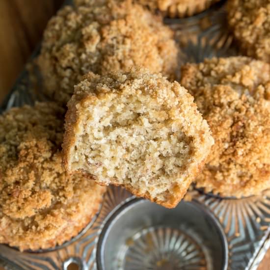 Banana Streusel Muffins