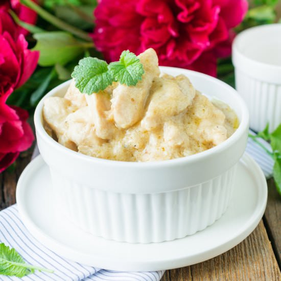 Chicken Breast in Sour Cream Sauce