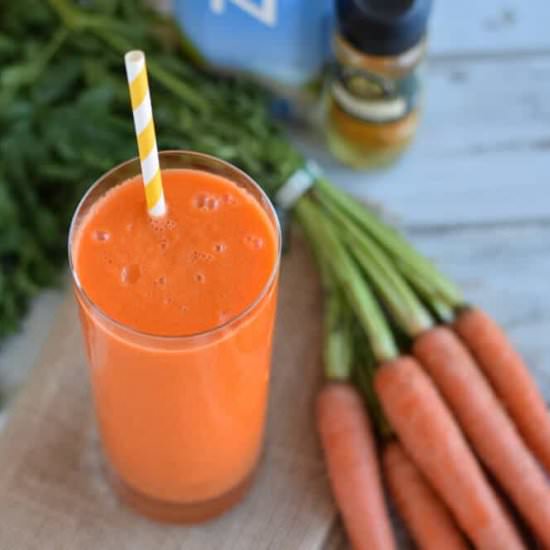 Carrot, Apple and Turmeric Smoothie