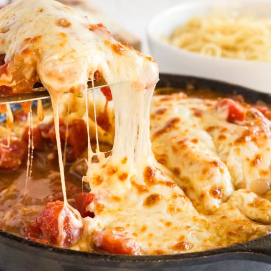 Italian Style Mozzarella Chicken