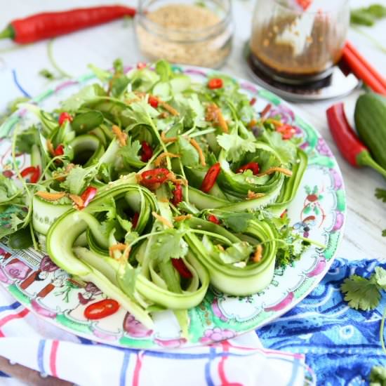 Cucumber and Cilantro Salad