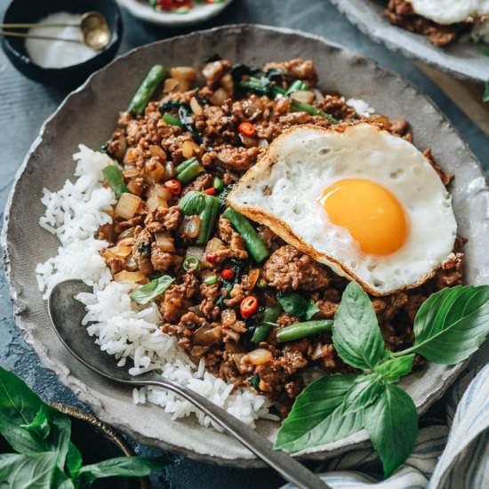 Thai Basil Chicken (Pad Krapow Gai)