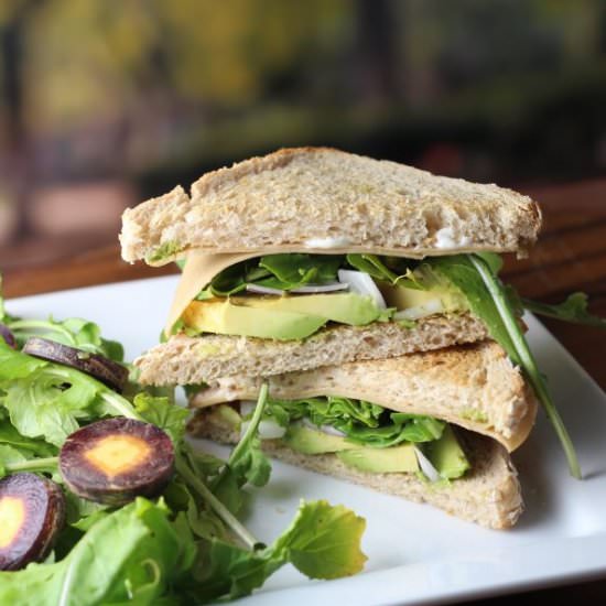 Toasted Tofurkey Sandwiches