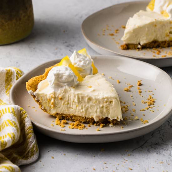 No Bake Lemon Pie