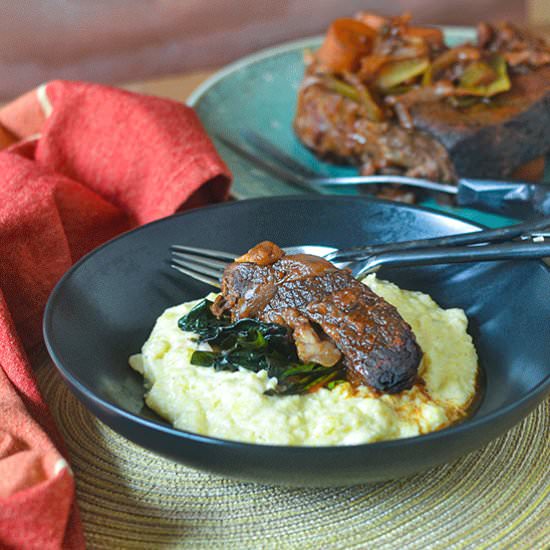 Slow Cooked Red Wine Pot Roast