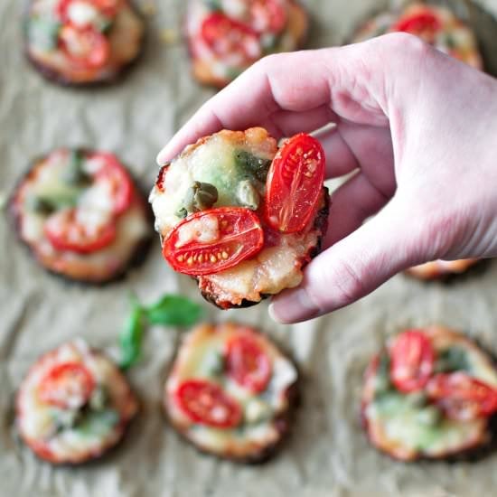 Simple Eggplant Pizza