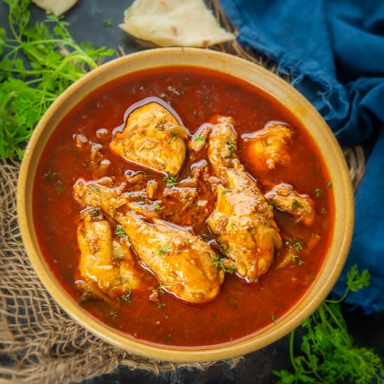 Tomato Chicken Curry