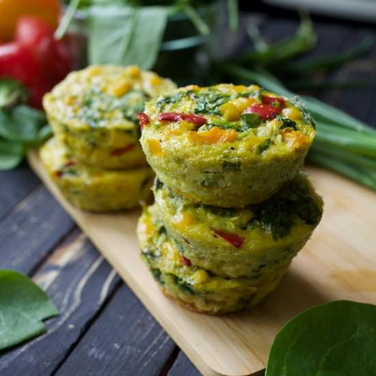 Veggie-Packed Breakfast Muffins