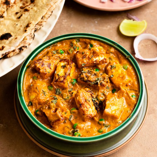 One-pot Creamy Matar Paneer