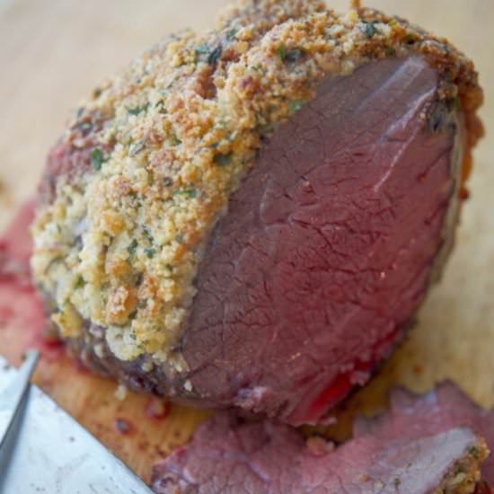 Parmesan Roast Beef