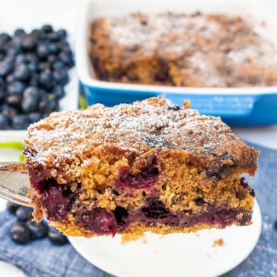 Gluten-Free Blueberry Buckle