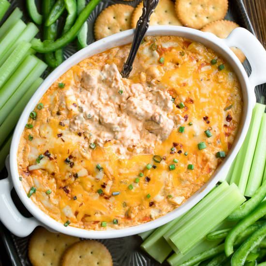 Rotisserie Buffalo Chicken Dip