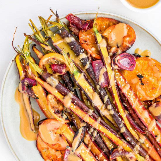 Maple Roasted Carrots