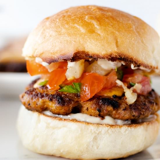 Hawaiian Sliders w. Bacon Mayo