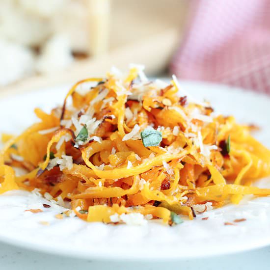 Butternut Squash Noodles