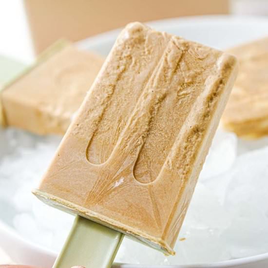 Low Carb Coffee Popsicles