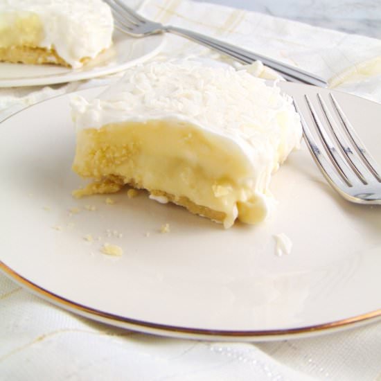 Coconut Cream Pie Bars