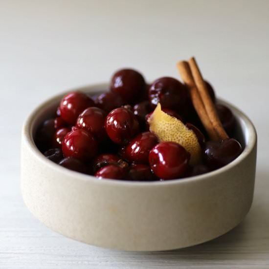 How to Make Cocktail Cherries