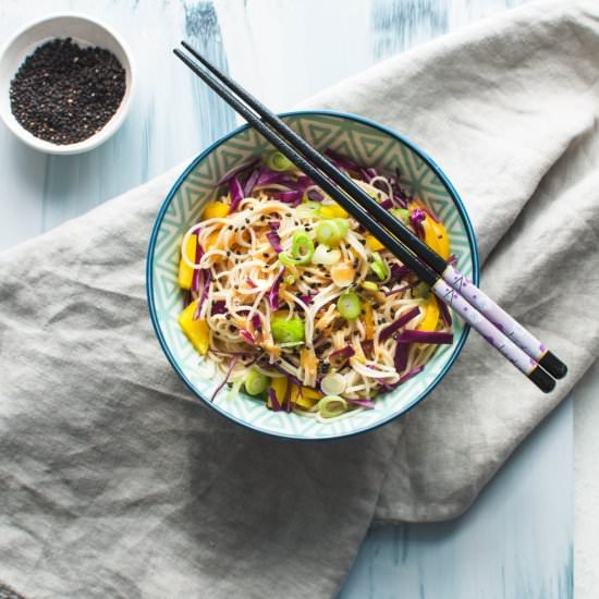 Quick and Easy Sesame Noodles