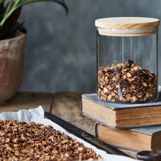Gluten Free Chocolate Granola Recip