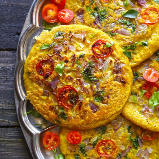 Oats Moong Dal Chilla