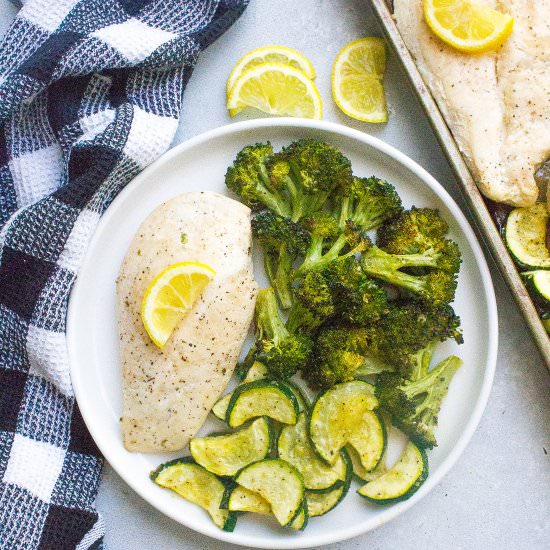 Sheet Pan Chicken and Veggies