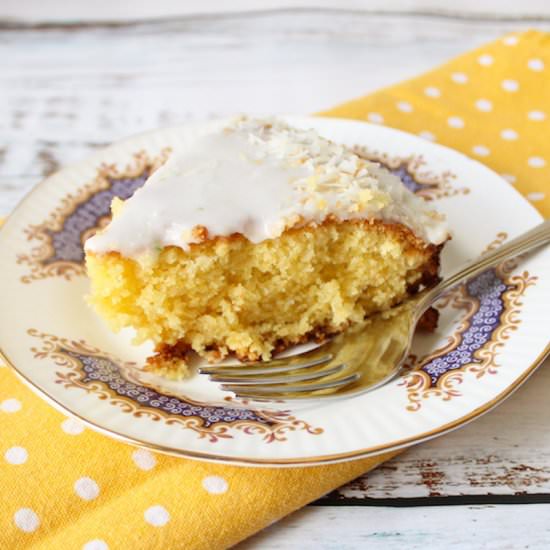Coconut + Lime Cake