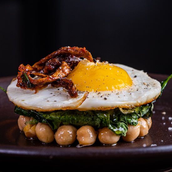 Spinach and Chickpeas