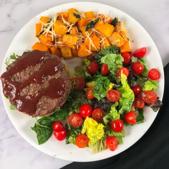 Air Fryer Burgers Stuffed w/Cheese