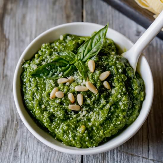 Basil Walnut Pesto