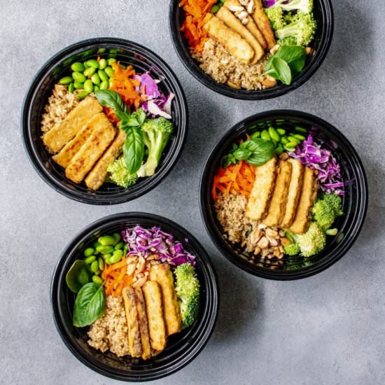 Thai Crunch Quinoa Grain Bowl