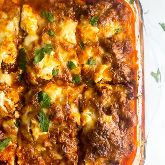 Healthy Zucchini Lasagna