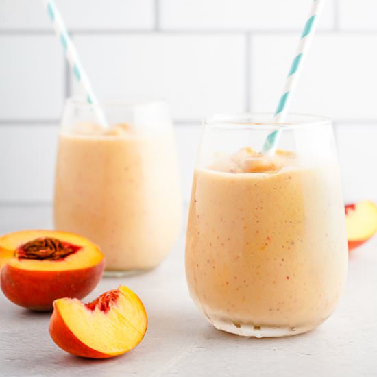 Banana Peach Smoothie