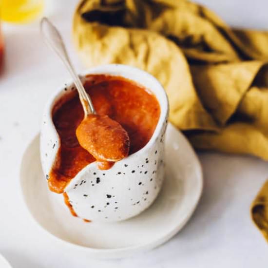Healthy Buffalo Sauce (Vegan)