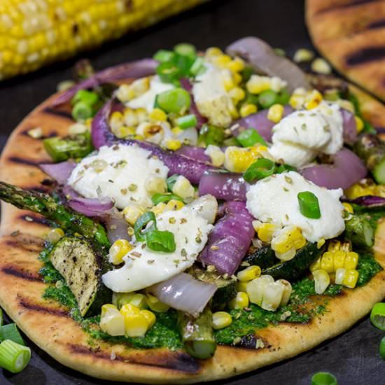Grilled Vegetable Flatbreads