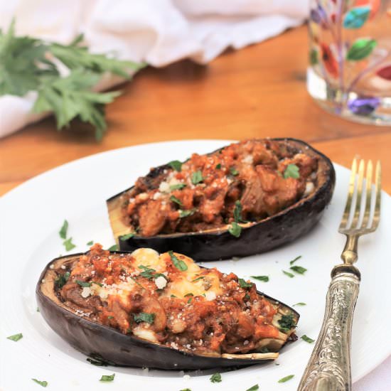 Stuffed Baby Eggplant