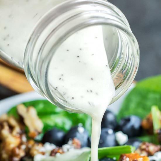 Lemon Poppy Seed Dressing