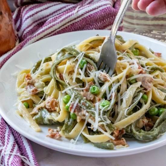 Paglia e Fieno (Straw and Hay Pasta